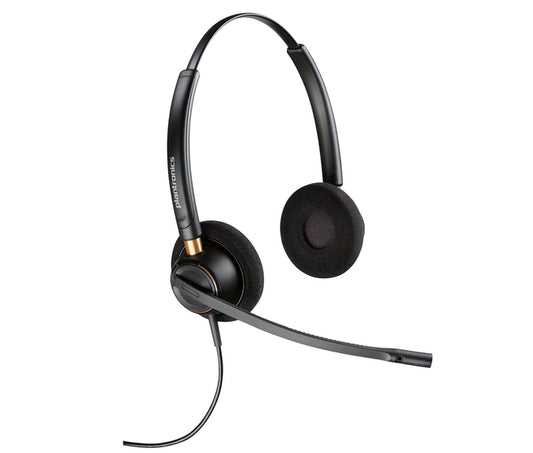 HP Poly EncorePro 520D with Quick Disconnect Binaural Digital Headset TAA